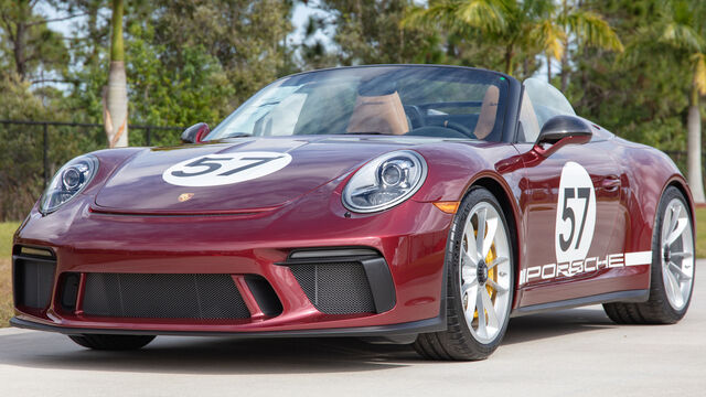 2019 Porsche 911 Speedster