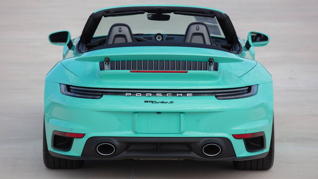 2021 Porsche 911 Turbo S Cabriolet