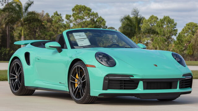 2021 Porsche 911 Turbo S Cabriolet