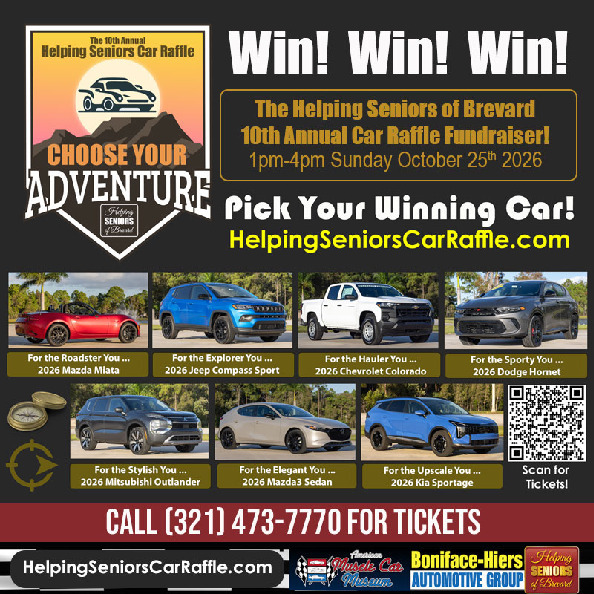 Helping Seniors Car Giveaway Flyer
