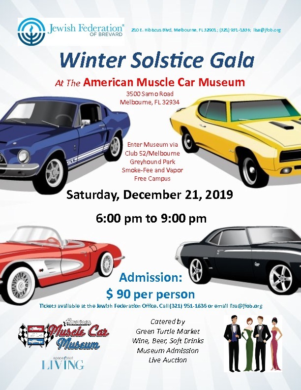 Winter Solstice Gala Flyer