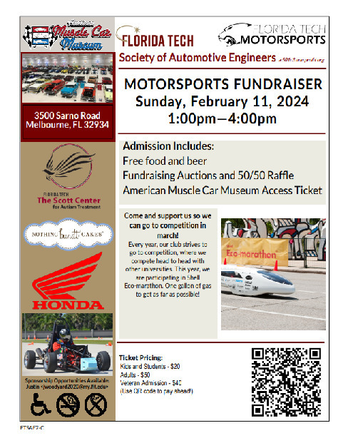 FIT Motorsports Fundraiser Flyer