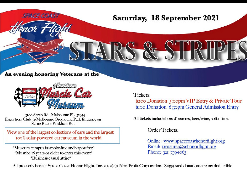 Space Coast Honor Flight Flyer