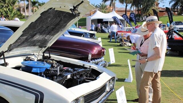 Boca Raton Concourse D Elegance Car Show