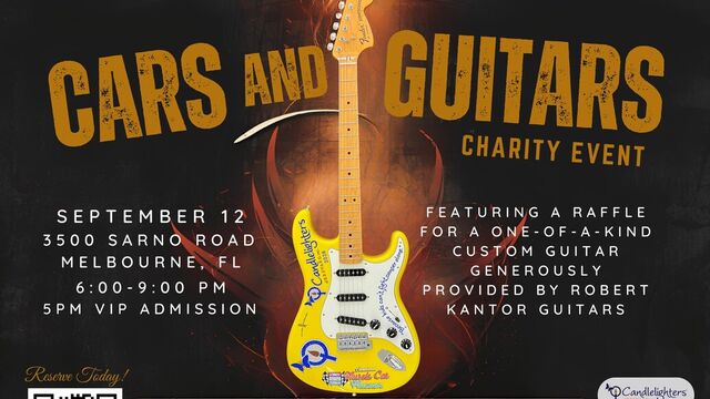 Cars and Guitars - Candlelighters Fundraiser