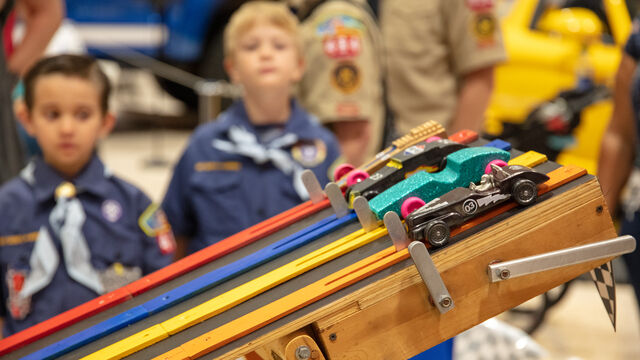 Cub Scout Day and Pinewood Derby 