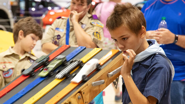 Cub Scout Day and Pinewood Derby 