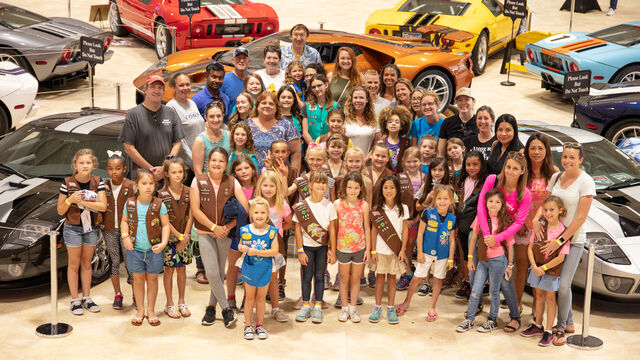 Girl Scouts Day at the Museum