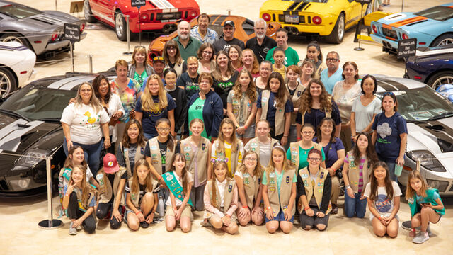 Girl Scouts Day at the Museum