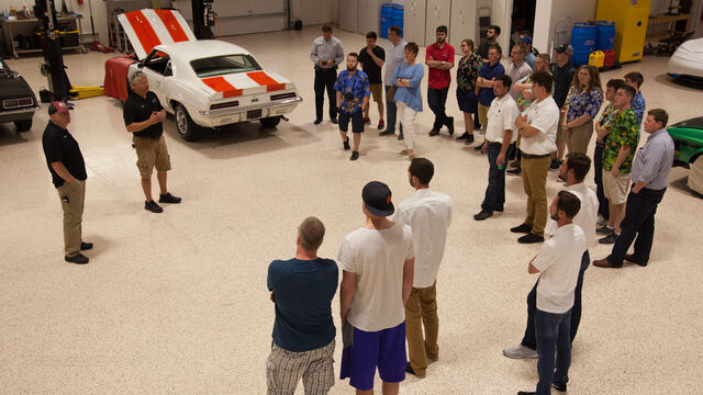 McPherson College Auto Restoration Group Tour