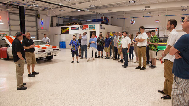 McPherson College Auto Restoration Group Tour