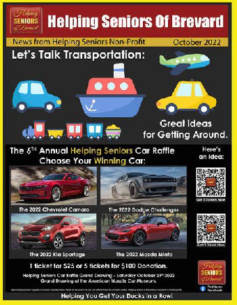 Helping Seniors Car Giveaway Flyer