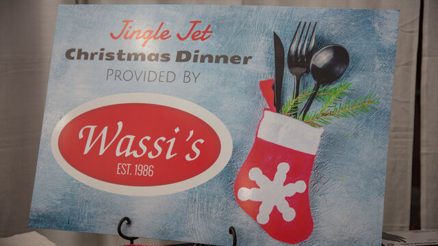 2018 Jingle Jet was catered by Wassi's Meat Market