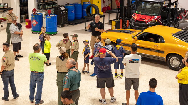 2019 Scout Day at the Museum
