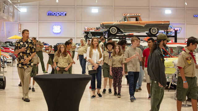 2019 Scout Day at the Museum