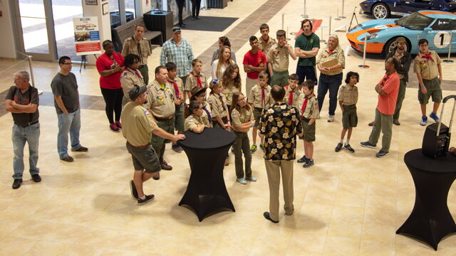 2019 Scout Day at the Museum