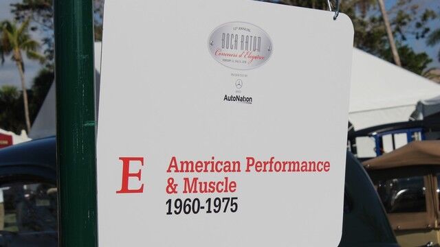 Boca Raton Concourse D' Elegance Car Show - 02.25.18	