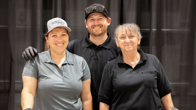 The food servers where great at the Candlelighters of Brevard Cars and Casino Night