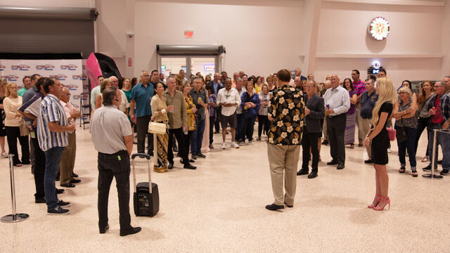 Mark Pieloch kicks off the Candlelighters of Brevard Cars and Casino Night
