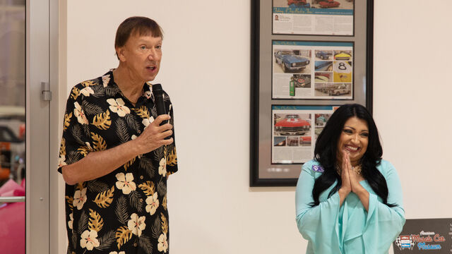 Mark Pieloch introduces the Candlelighters of Brevard Cars and Casino Night
