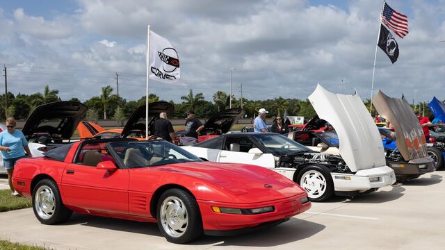 Cape Kennedy Corvette Club Car Show