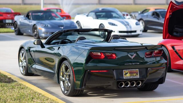 Cape Kennedy Corvette Club Car Show