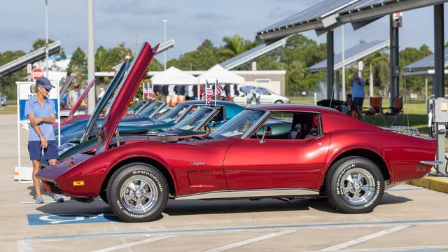 Cape Kennedy Corvette Club Car Show
