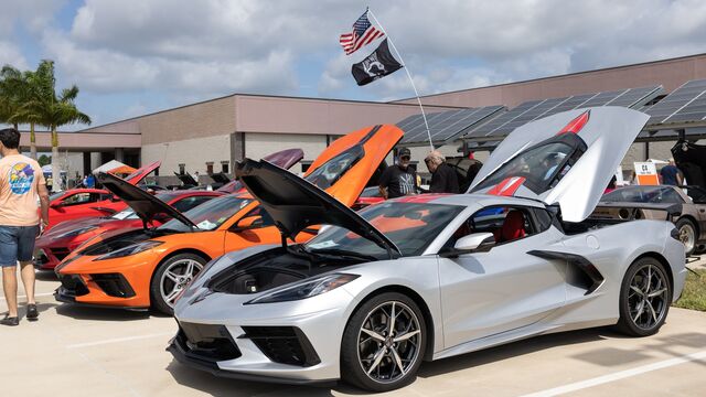 Cape Kennedy Corvette Club Car Show