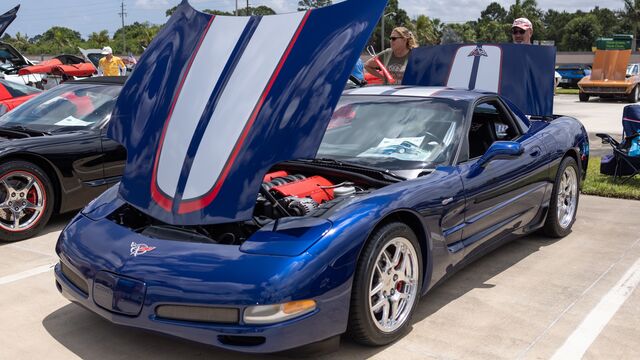 Cape Kennedy Corvette Club Car Show