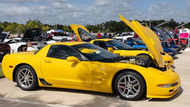 Cape Kennedy Corvette Club Car Show