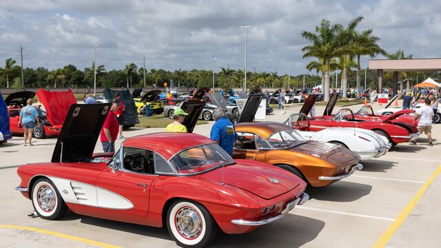 Cape Kennedy Corvette Club Car Show