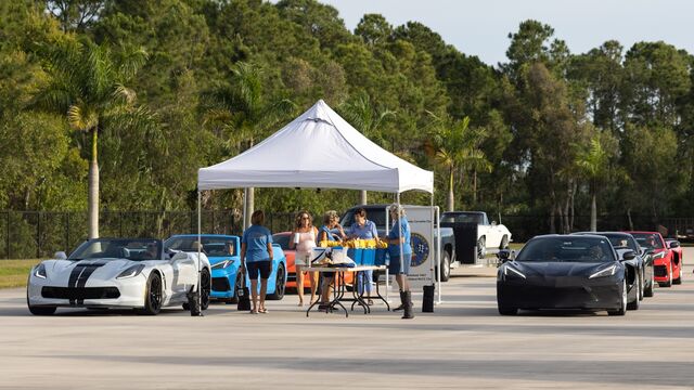 Cape Kennedy Corvette Club Car Show