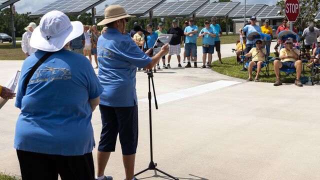Cape Kennedy Corvette Club Car Show