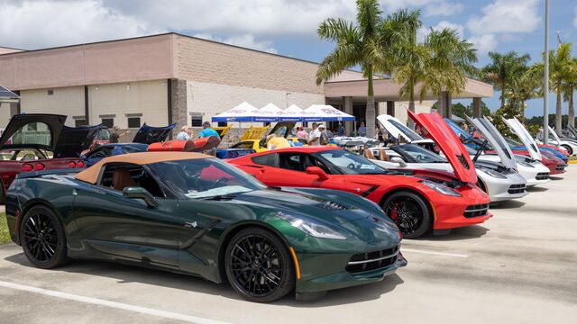 Cape Kennedy Corvette Club Car Show