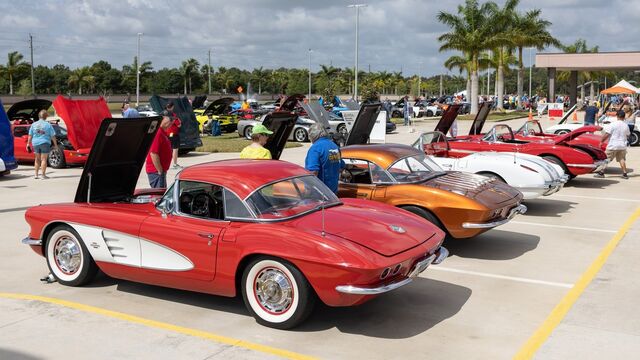 Cape Kennedy Corvette Club Car Show