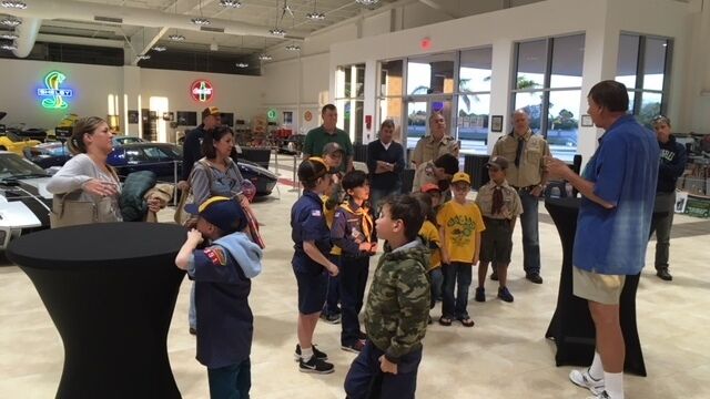 Cub Scout Pack 391, Boy Scout Pack 330 tour