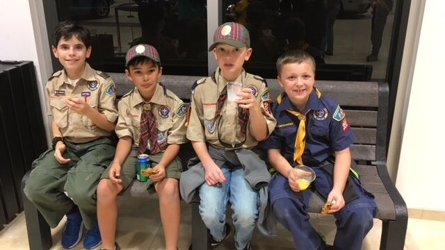 Cub Scout Pack 391, Boy Scout Pack 330 tour