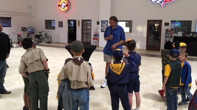 Cub Scout Pack 391, Boy Scout Pack 330 tour