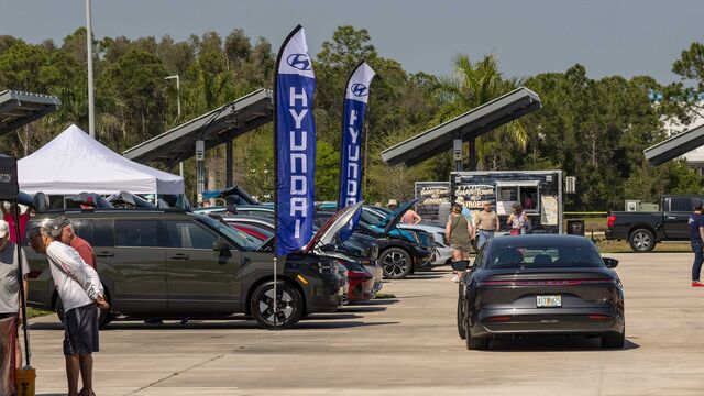 Electric Vehicle Earth Day Car Show