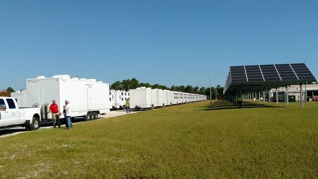 FPL Power Restoration Staging - Hurricane Irma