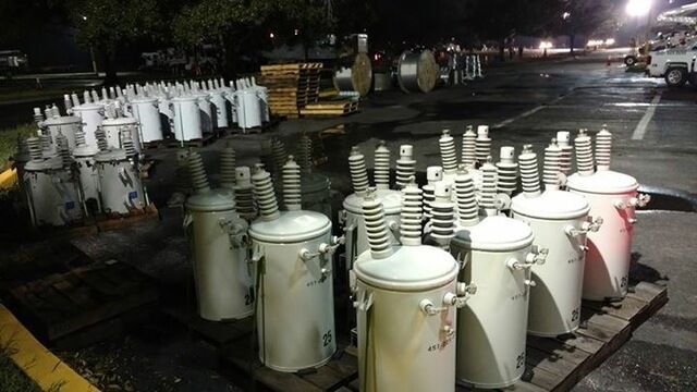 FPL Power Restoration Staging - Hurricane Irma