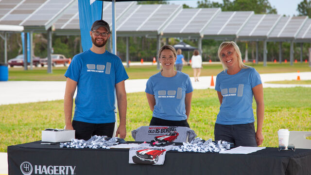 Staff photo at the Hagerty Youth Driving Experience