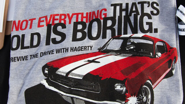 One of the shirts available for purchase at the Hagerty Youth Driving Experience