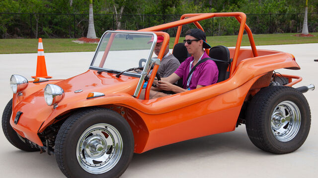 Driving the VW Myers Manx