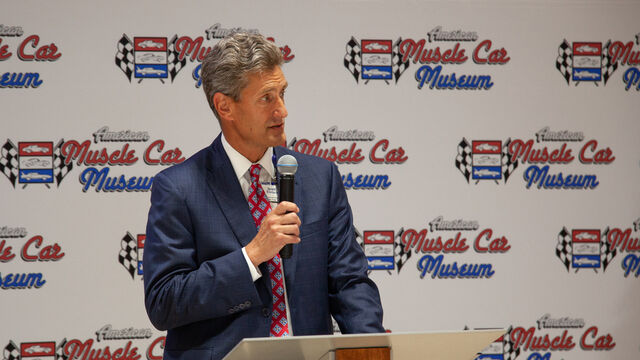 Speaking at the Health First 30th Anniversary of First Flight