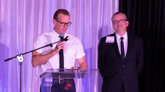 Presenting at the Health First 35th Celebration of Giving Event