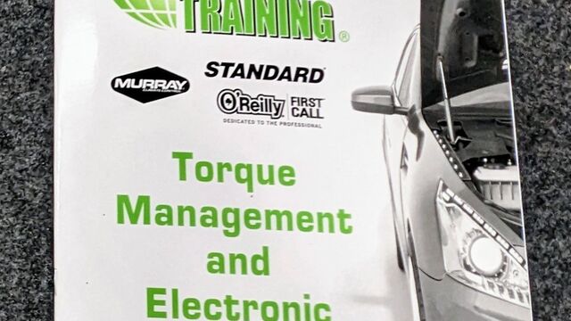 O'Reilly's Auto Training Class