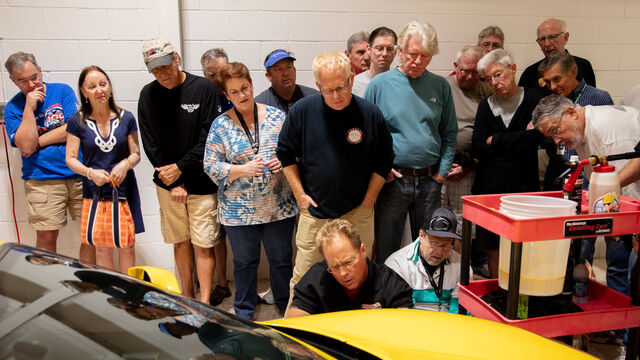 The finer details in wheel and rim detailing from AutoGeek at the Porsche Club of America Detail Class