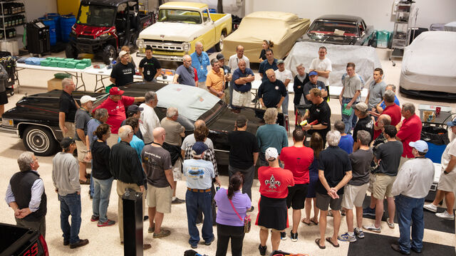 more buffing and polishing at the Porsche Club of America Detail Class