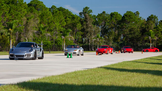 Cars getting into their spots